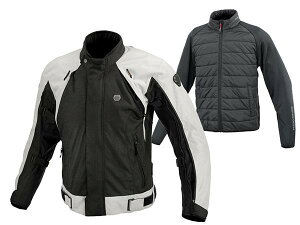 KOMINE iR~lj JK-5995 Full Year System Jacket Light Grey L