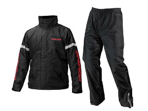 10月27日AM9時59分まで!お買い物マラソン!エントリーし買い回りでポイント最大10倍!! KOMINE (コミネ) RK-543 STDレインウェア Black L