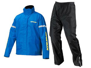 10月27日AM9時59分まで!お買い物マラソン!エントリーし買い回りでポイント最大10倍!! KOMINE (コミネ) RK-543 STDレインウェア Blue L