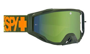 SPY iXpCj gNXS[O Foundation Plus it@Ef[VvX t@f[VvXj Speedway iXs[hEFCj Matte Green - HD Smoke Olive Spectra Mirror + HD Clear
