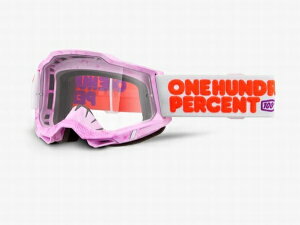 10月27日AM9時59分まで!お買い物マラソン!エントリーし買い回りでポイント最大10倍!! 100% (100パーセント) ACCURI 2 (アキュリ2 ACCURI2) ゴーグル Hundreds - Clear Lens