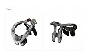 10月27日AM9時59分まで!お買い物マラソン!エントリーし買い回りでポイント最大10倍!! Leatt Brace (リアットブレース) 4.5 ネックブレース グレー L/XL