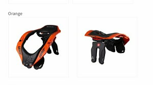 10月27日AM9時59分まで!お買い物マラソン!エントリーし買い回りでポイント最大10倍!! Leatt Brace (リアットブレース) GPX 5.5 ネックブレース オレンジ S/M