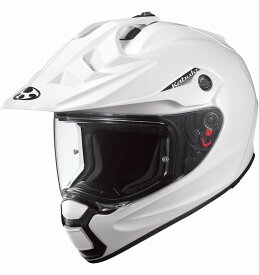 （ヘルメット バイク） OGK KABUTO （オージーケーカブト） GEOSYS （ジオシス） ヘルメット パールホワイト/XLサイズ