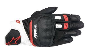 X[p[Z[!1211AM159܂!Gg[ƔŃ|Cgő10{!!@Alpinestars iApCX^[Yj iI[hj SP-5 LEATHER GLOVE@123 BLACK WHITE RED@M