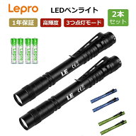 【100円OFFクーポン配布中】【1000円ポッキリ】2本入り LEDペンライト LED 懐中電灯 小型 ledペンライト…
