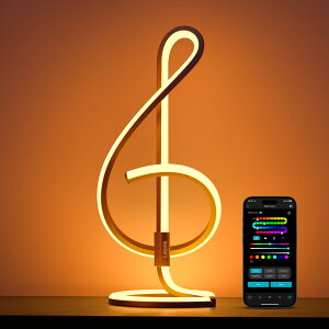 【800円クーポン配布中】Lepro TB2 AI テーブルライト led テーブルランプ AI照明デザイナースマートライト 間接照明ナイトライト ベッドサイドランプ RGB Alexa【音声対応/音楽連動/BlueTooth&Wi-Fi/Lepr