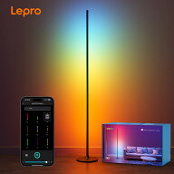 【スーパーSALE限定★半額OFF】Lepro OE1 AI フロアライト スタンドライト RGB 間接照明 おしゃれ AI照明…