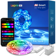 【10％OFFクーポン配布中】【2年保証】Lepro SE1 AI ledテープライト「5m/10m/15m /20m」AI照明デザイナ…