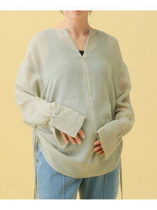 【SALE/50%OFF】【産前・産後対応】マタニティ/シアーメッシュチュニックブラウス LEPSIM レプシィム マタニティウェア・ベビー用品 マタニティトップス グリーン ブラック ホワイト【RBA_E】[R