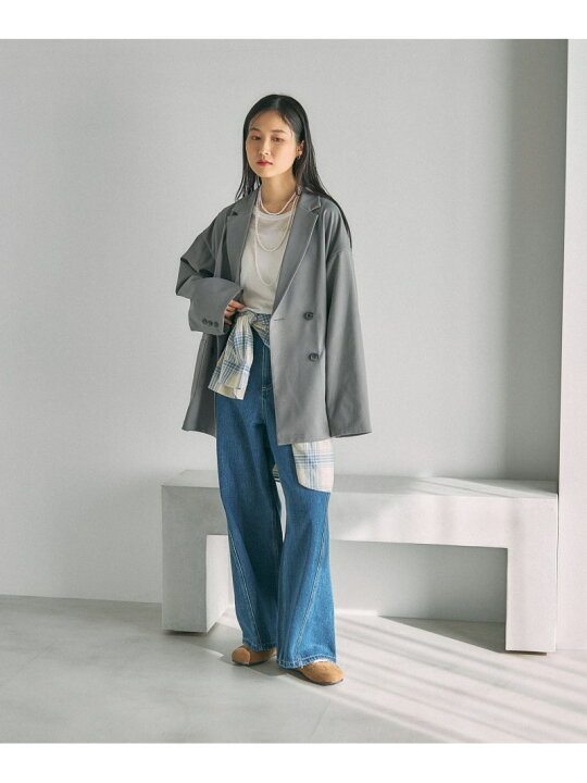 楽天市場】【SALE／30%OFF】Wブレストジャケット LEPSIM レプシィム 