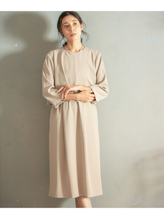 楽天市場 Sale 46 Off W Nl ジョウヒンサマミエop Lepsim レプシィム ワンピース ドレス その他のワンピース ドレス ベージュ ブラック Rba E 送料無料 Rakuten Fashion Lepsim レプシィム