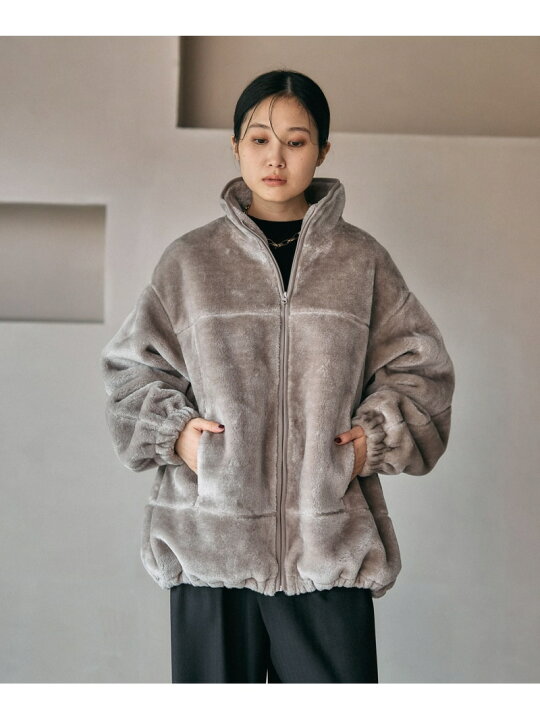 楽天市場】【SALE／30%OFF】ドロストマイクロファーブルゾン LEPSIM 