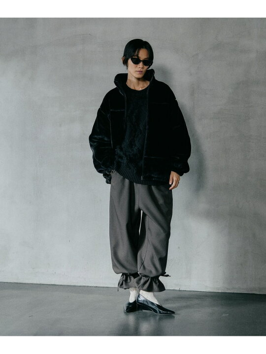 楽天市場】【SALE／30%OFF】ドロストマイクロファーブルゾン LEPSIM 