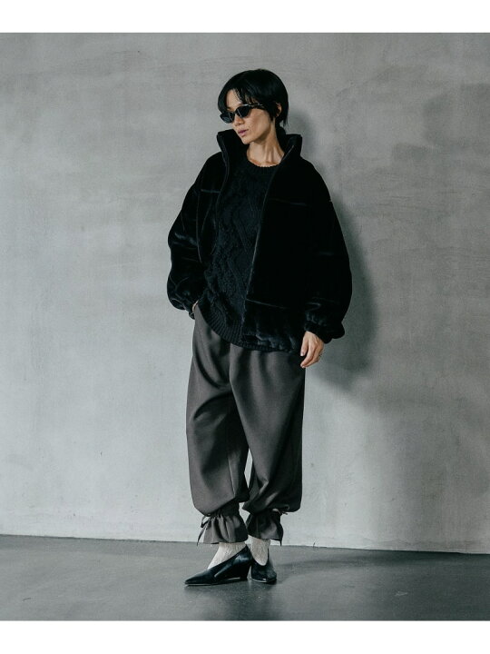 楽天市場】【SALE／30%OFF】ドロストマイクロファーブルゾン LEPSIM 