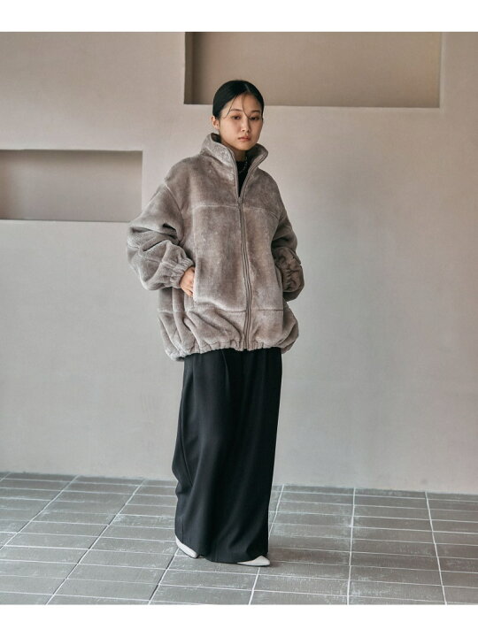 楽天市場】【SALE／30%OFF】ドロストマイクロファーブルゾン LEPSIM 