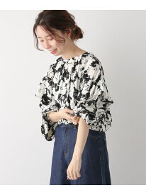 (W)ハナガラBL LEPSIM レプシィム トップス シャツ・ブラウス ピンク ブラック【送料無料】[Rakuten Fashion]