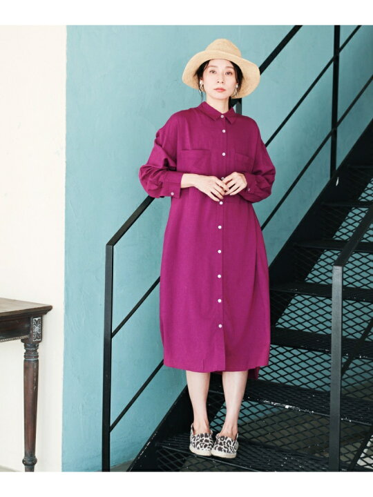 楽天市場 Sale 67 Off アサコンシャツop Lepsim レプシィム ワンピース シャツワンピース ホワイト グレー パープル Rba E Rakuten Fashion Lepsim レプシィム