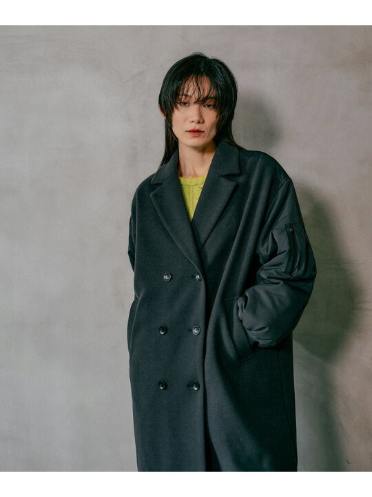 楽天市場】【SALE／30%OFF】ドッキングロングコート LEPSIM レプシィム 