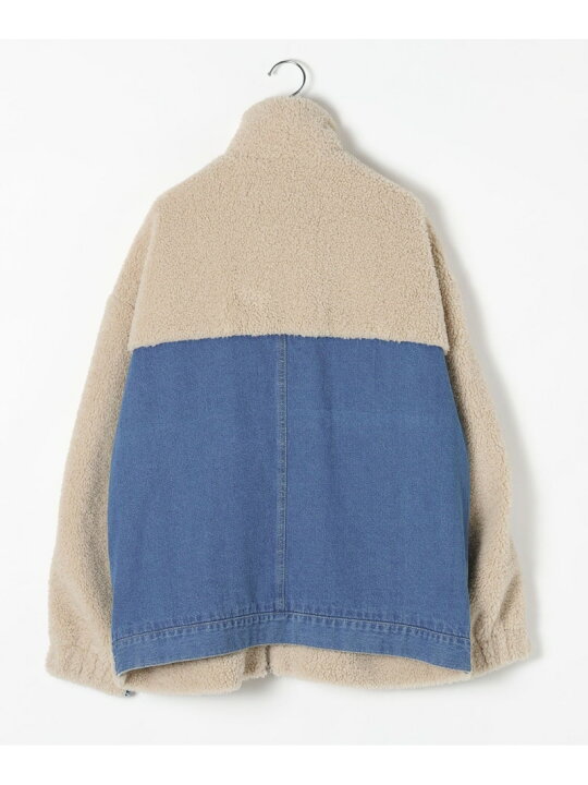楽天市場】【SALE／30%OFF】デニムボアドッキングジャケット LEPSIM 