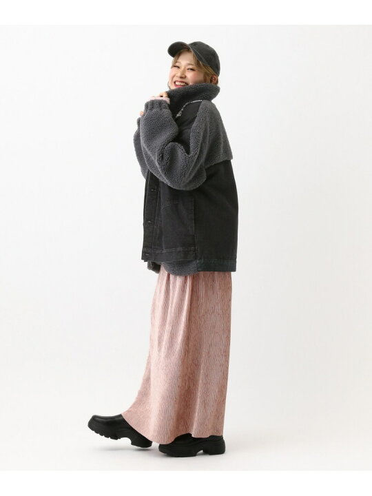 楽天市場】【SALE／30%OFF】デニムボアドッキングジャケット LEPSIM 