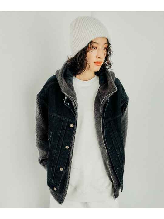 楽天市場】ボアコンビデニムジャケット LEPSIM レプシィム ジャケット 