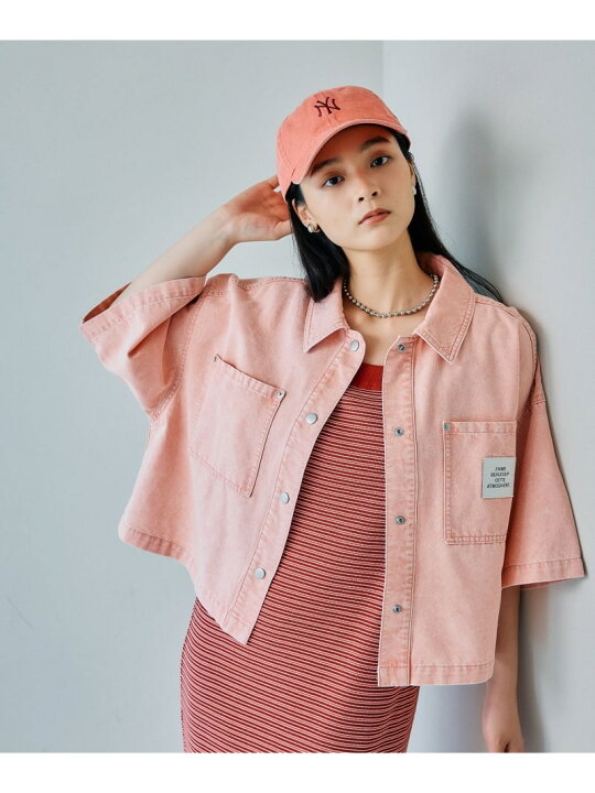楽天市場】【SALE／30%OFF】BIGデニムショート5分袖シャツ LEPSIM 