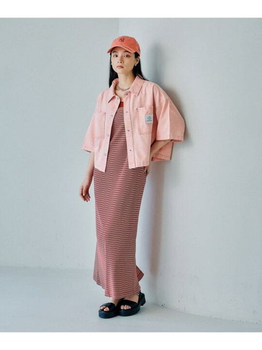 楽天市場】【SALE／30%OFF】BIGデニムショート5分袖シャツ LEPSIM 