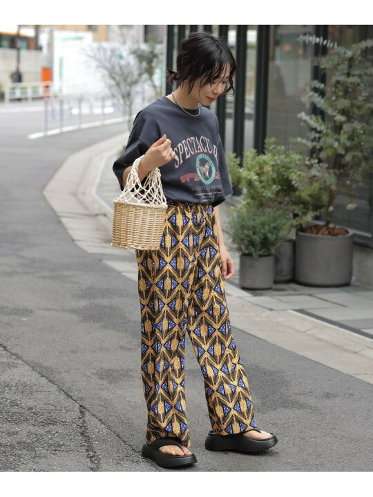 楽天市場】【SALE／20%OFF】アフリカンプリントパンツ LEPSIM  