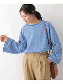 【SALE／30%OFF】(W)アソートボーダーPO LEPSIM レプシィム トップス カットソー・Tシャツ ホワイト ブラック ブルー【RBA_E】[Rakuten Fashion]