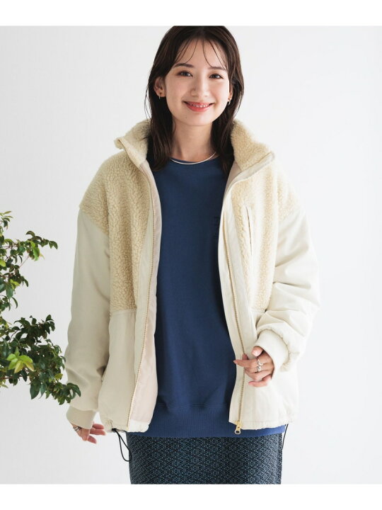楽天市場】【SALE／30%OFF】切り替えスタンドボアジャケット【新色 
