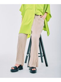 【SALE／50%OFF】《セルフカット可能》プリーツイージーパンツ LEPSIM レプシィム パンツ その他のパンツ グレー ブラウン ネイビー ピンク ブラック オレンジ レッド グリーン【RBA_E】[Rakuten Fashion]