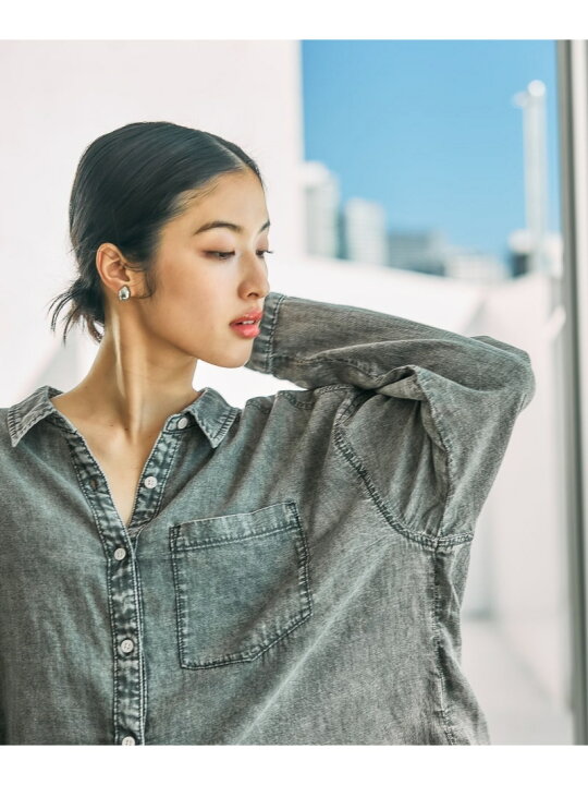 楽天市場】【SALE／30%OFF】AIRデニム長袖シャツ LEPSIM レプシィム 