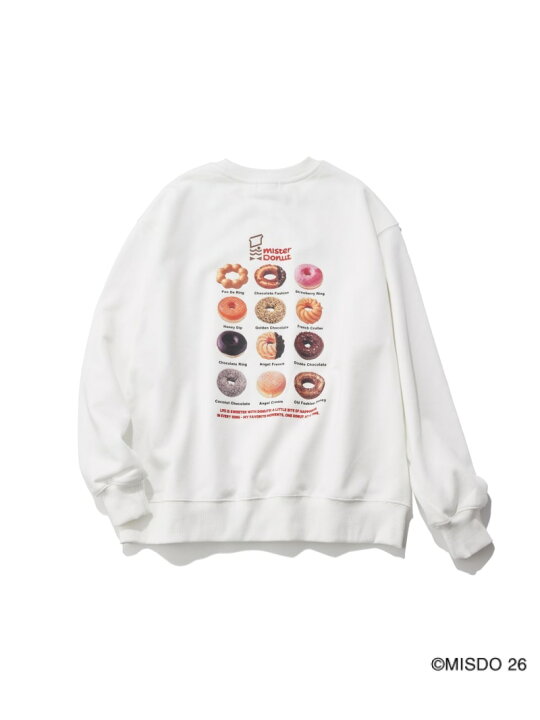 楽天市場】【SALE／60%OFF】【Mister Donut】フォトクルースウェット 