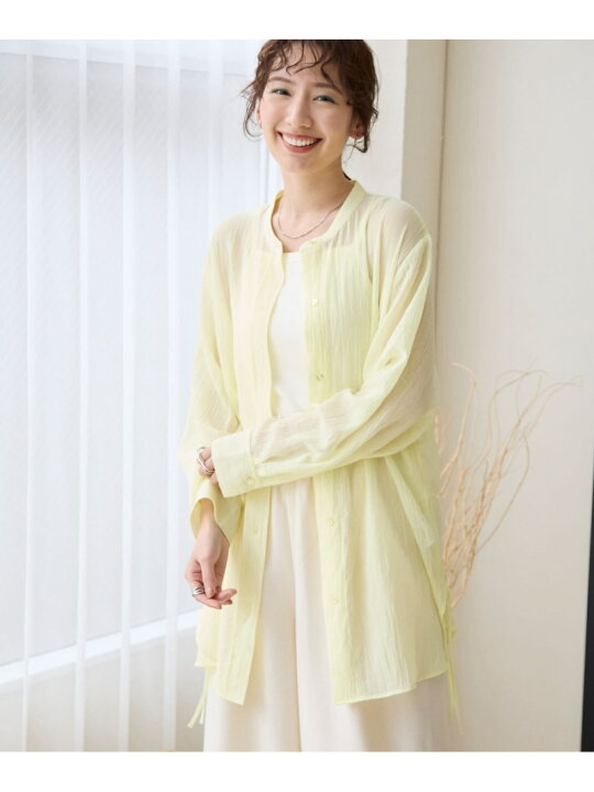楽天市場】【SALE／30%OFF】シアーチュニック羽織り LEPSIM レプシィム