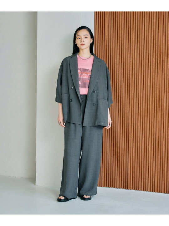 楽天市場】【SALE／20%OFF】《リネンライクドライシリーズ》ルーズW5分 