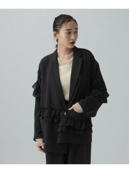 楽天市場】【SALE／30%OFF】《リネンライクドライシリーズ》フリルW 