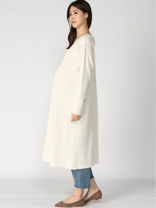 楽天市場 Sale Off マタニティ ワッフル2wayロングワンピース Lepsim レプシィム マタニティー ベビー マタニティウェア ホワイト グレー グリーン Rba E 送料無料 Rakuten Fashion Lepsim レプシィム