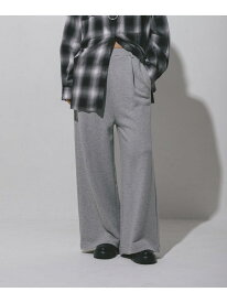 【SALE／50%OFF】タックスウェットパンツAW LEPSIM レプシィム パンツ ジャージ・スウェットパンツ グレー ブラウン ピンク ブラック【RBA_E】[Rakuten Fashion]