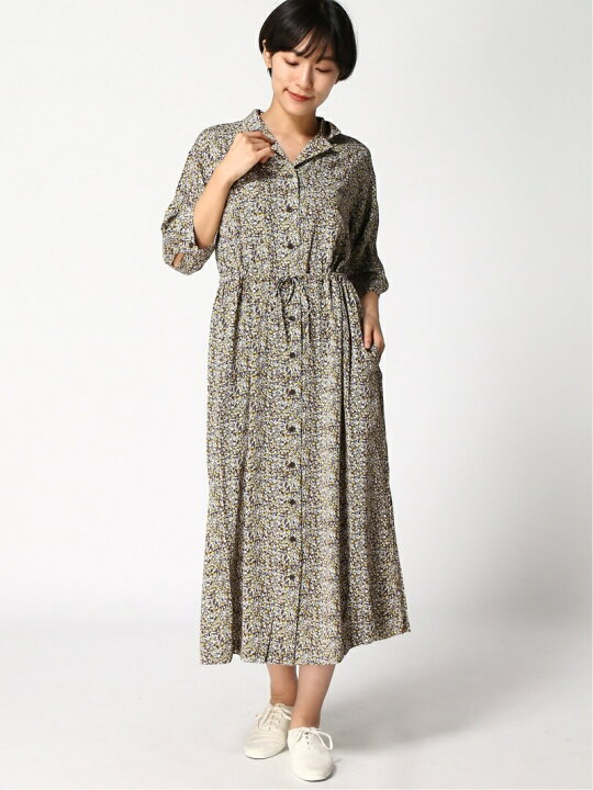 楽天市場 Rakuten Fashion Sale 55 Off K ハナガラカイキンshop Lepsim レプシィム ワンピース 5ー9分袖 ワンピース イエロー ブラック レッド Rba E Lepsim レプシィム
