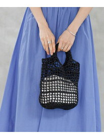 【SALE／40%OFF】(W)シャイニーカラーニットBAG LEPSIM レプシィム バッグ トートバッグ ブラック ゴールド シルバー【RBA_E】[Rakuten Fashion]