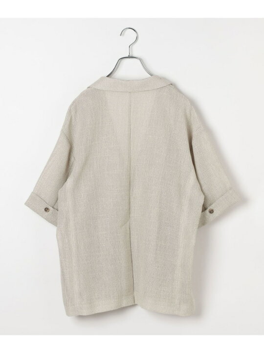 楽天市場】【SALE／30%OFF】カラミ織り5分袖ジャケット LEPSIM 