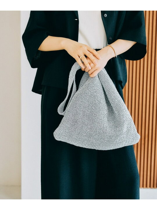 楽天市場】【SALE／65%OFF】メタリック編みワンショルダー LEPSIM 