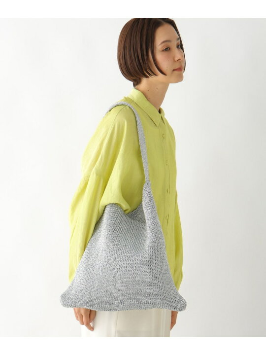 楽天市場】【SALE／65%OFF】メタリック編みワンショルダー LEPSIM 