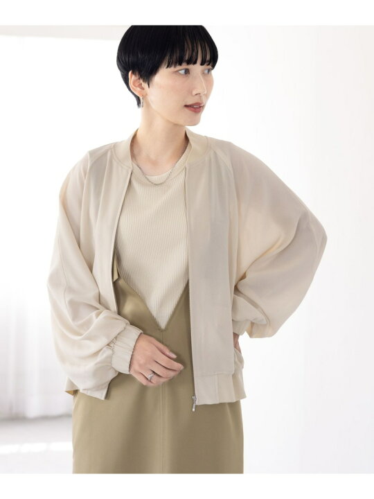 楽天市場】【SALE／50%OFF】UVリブネックブルゾン LEPSIM レプシィム 