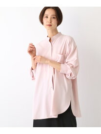 【SALE／20%OFF】バンドカラーシャツ LEPSIM レプシィム トップス シャツ・ブラウス ピンク ホワイト ブラック ブルー【RBA_E】【送料無料】[Rakuten Fashion]