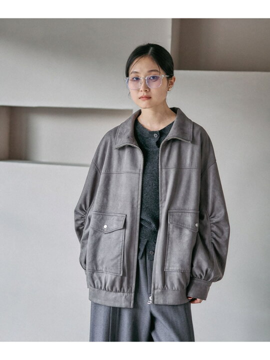 楽天市場】【SALE／30%OFF】フェイクスエードブルゾン LEPSIM 