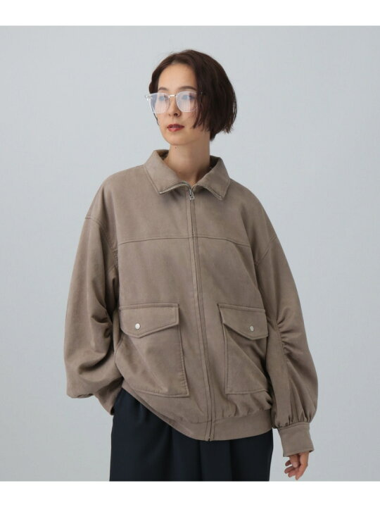 楽天市場】【SALE／30%OFF】フェイクスエードブルゾン LEPSIM 