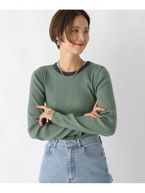 アソートリブインナー LEPSIM レプシィム トップス カットソー・Tシャツ グリーン ホワイト ブラック レッド[Rakuten Fashion]