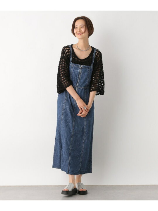 楽天市場】【SALE／30%OFF】切り替えデニムキャミワンピース【カラー 